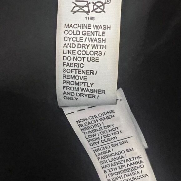 Athleta Black Elation Velvet Tight Leggings Medium NWOT - Picture 8 of 12